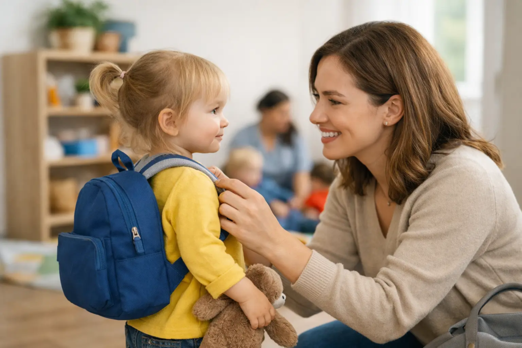 How to Prepare Toddler for Childcare Transition