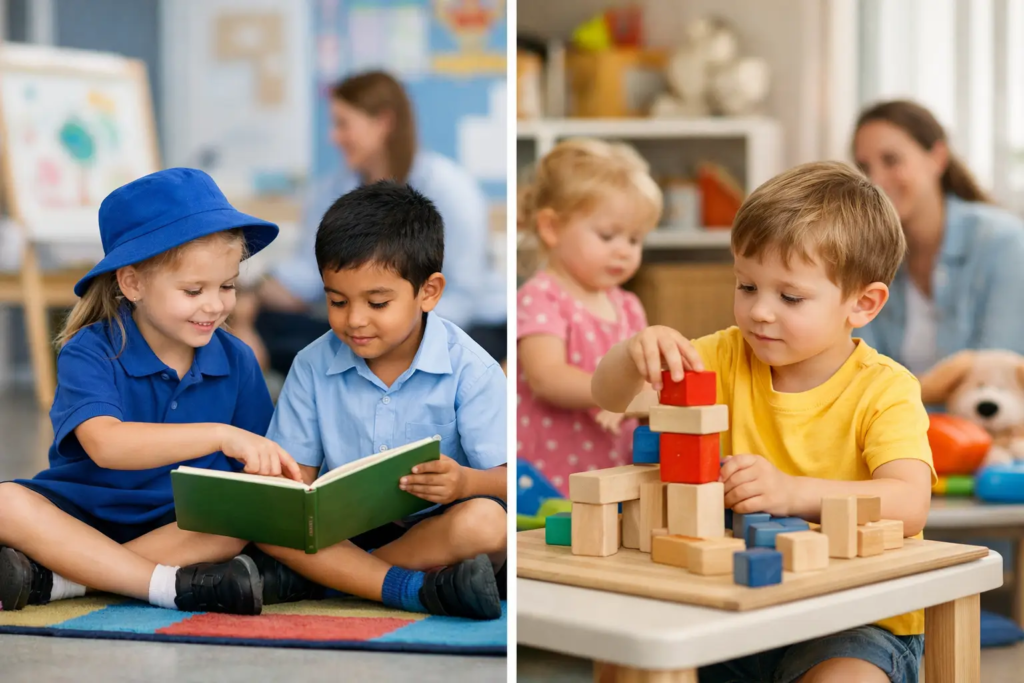 Kindergarten Versus Daycare Australia